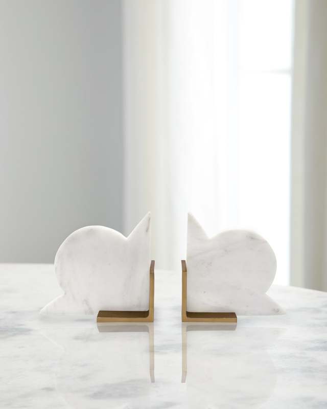 Odum Marble Bookends